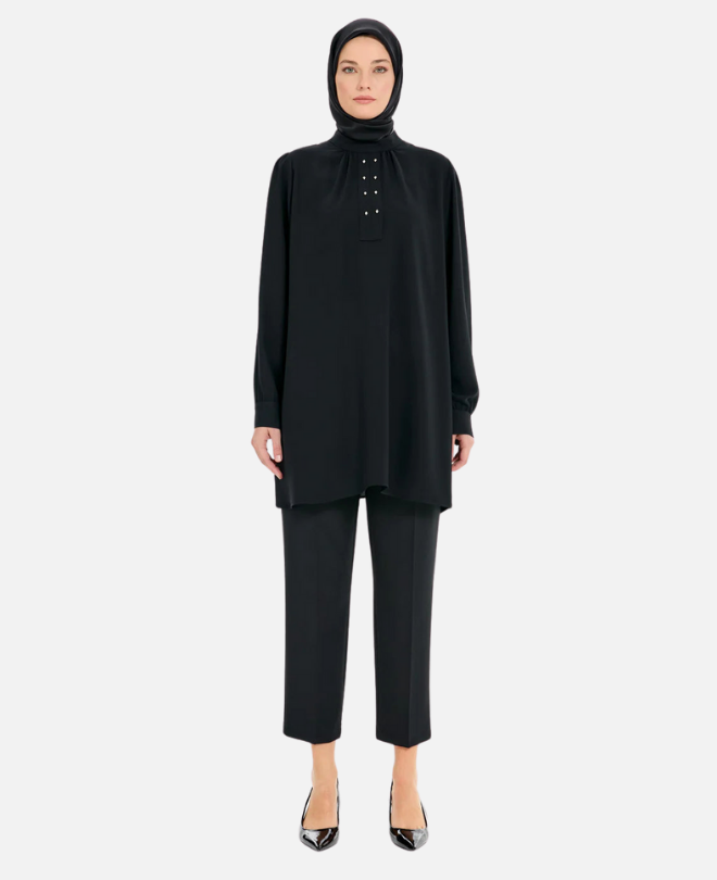 Pantalon à Simple Pli